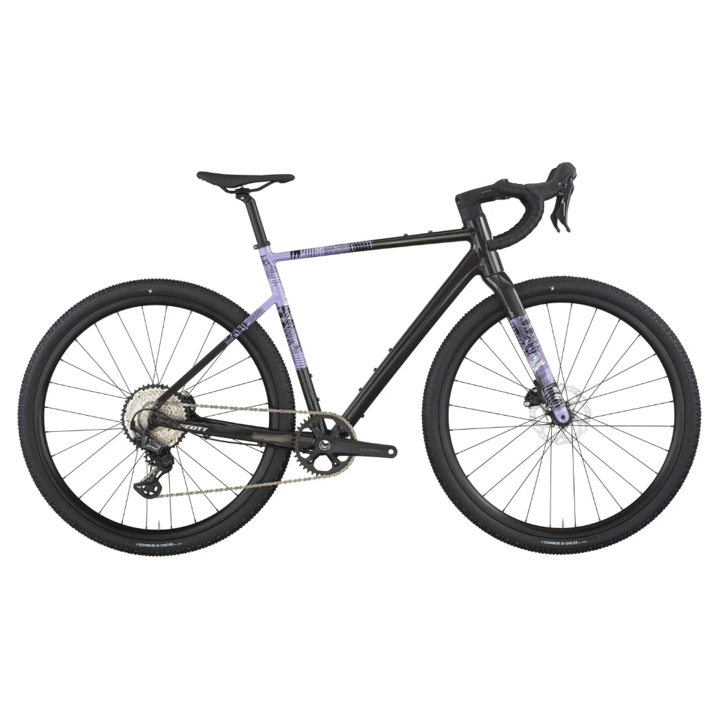 Scott Speedster Gravel 10 Carbon Black/tulip Purple (2026) (XXS)