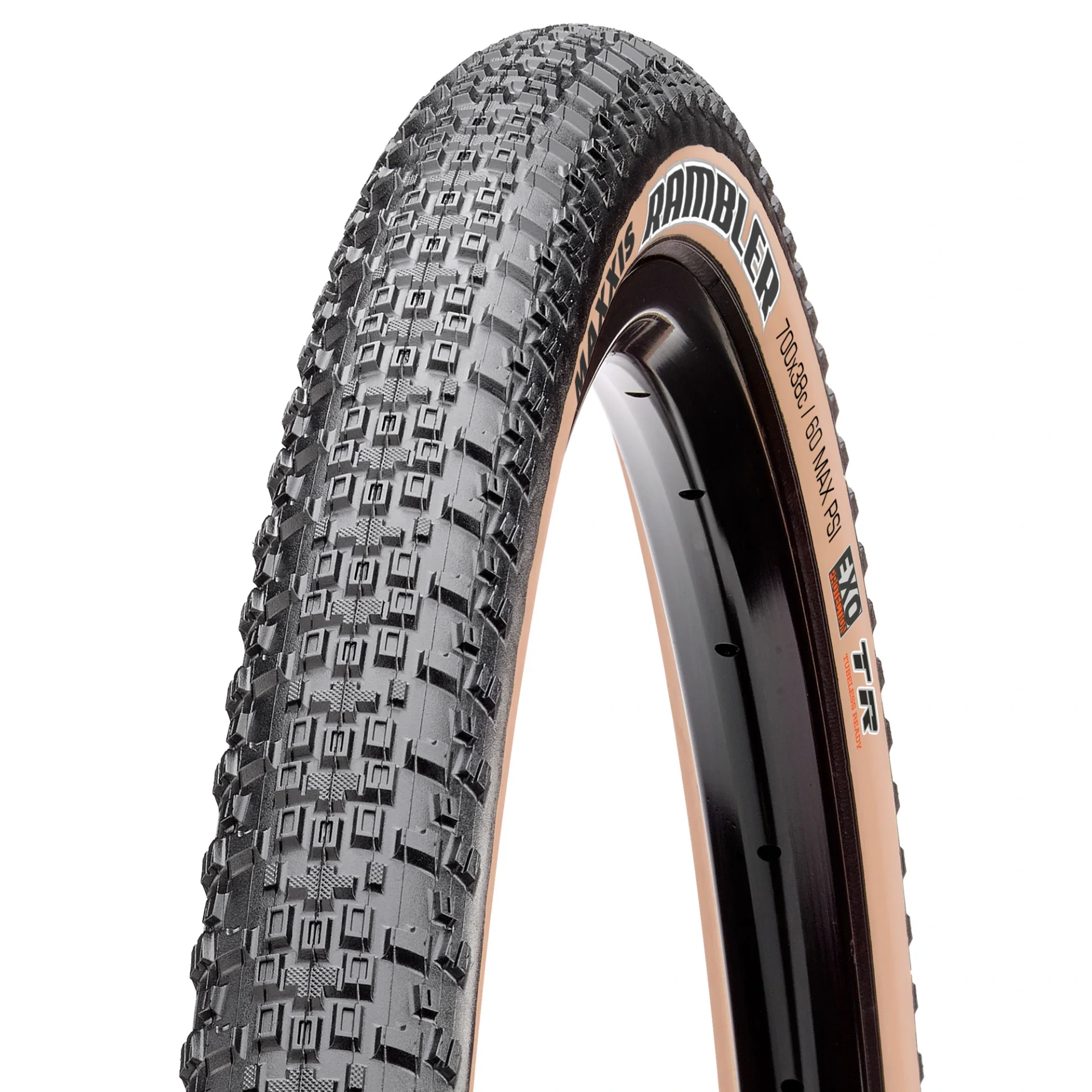 [ETB00577300] MAXXIS RAMBLER 700X45C 120 TPI FOLDABLE HYPR-X/EXO/TR/TANWALL